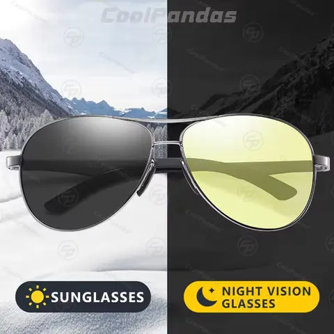 Photochromic Polarized Sunglasses for Men and Women COOLPANDAS