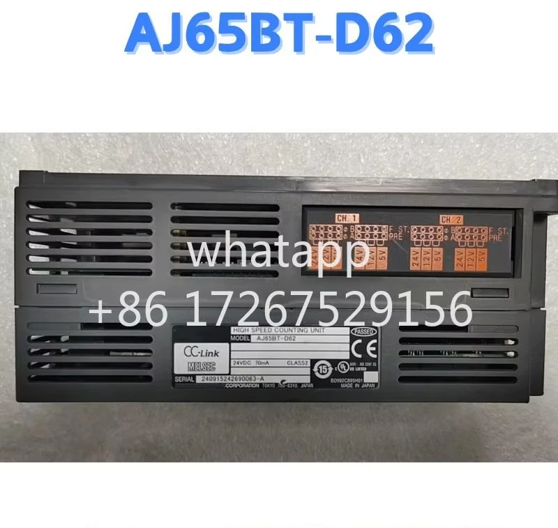 Module d'occasion AJ65BT-D62, test OK, expédition rapide