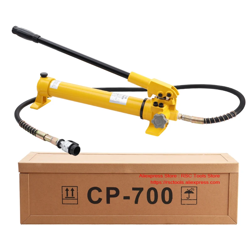 

CP-700 Manual Hydraulic Pump for Portable Split Hydraulic Clamp Crimping Tools