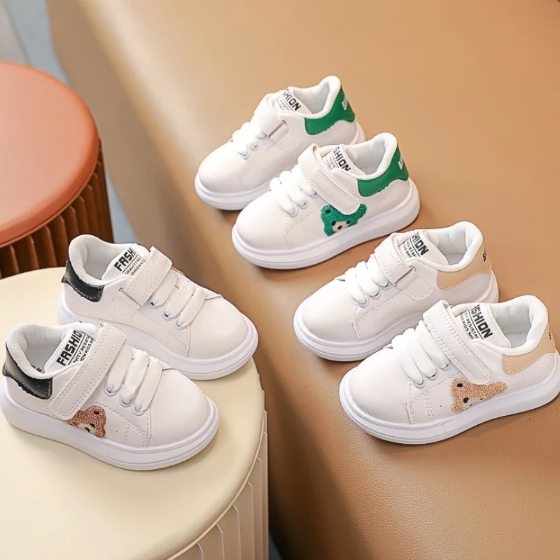 Child Casual Shoe Seasons 2025new Child Soft Soled Walking Board Shoe Child Anti Slip Comforta Unisex Versatile Sport Singleshoe