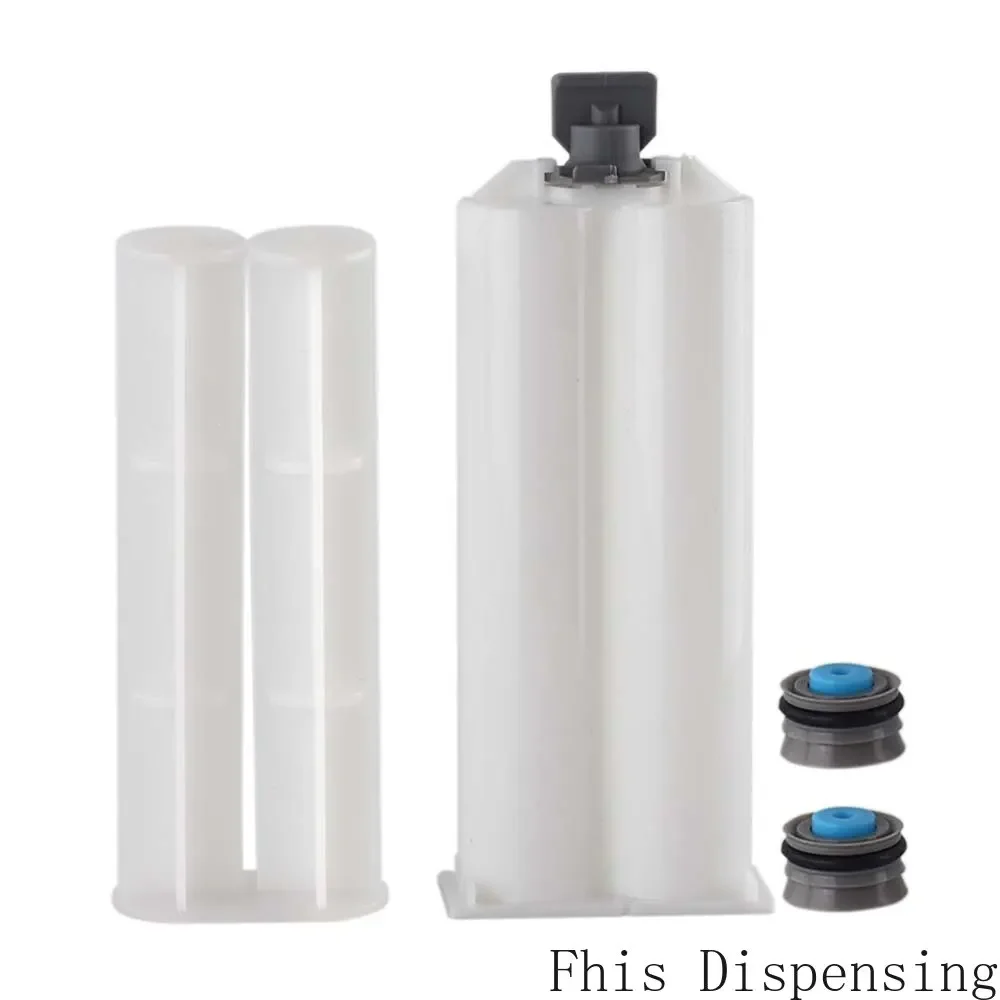 Syringe with Putter 50ml 1:1 AB Epoxy Gun Cartridge