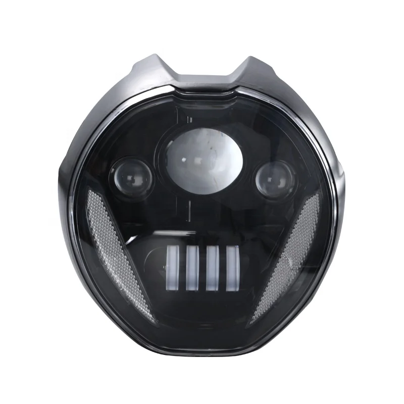 

High Brightness Motorcycle Black LED Head Lamp With Hi/Lo Beam for Ducati Monster 797