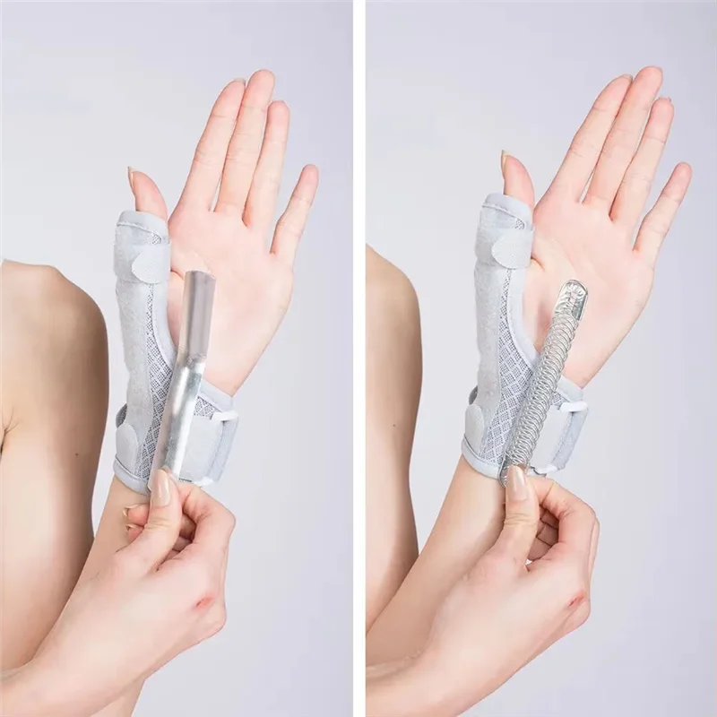 RTENTE-Protector de férula estabilizadora de muñeca para artritis, esguinces se adapta a la mano izquierda o derecha, ajustable