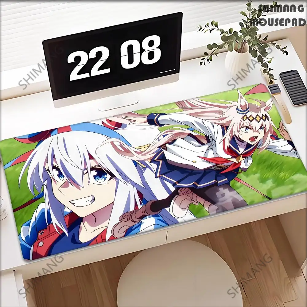

New Japanese Anime Umamusume Oguri Cap Mouse Pad Desk Mat HD Gamer Large XXL Anime Girl MousePads PC Computer Accessories Carpet