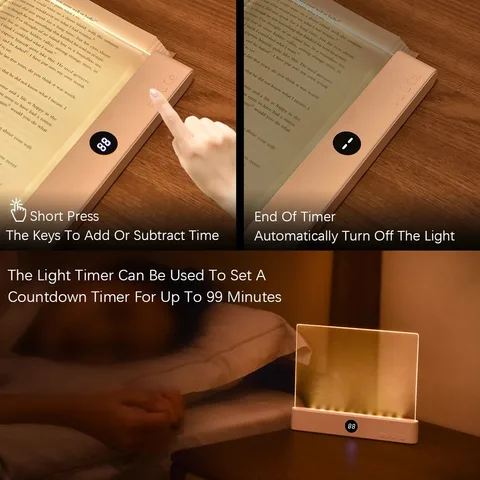 USB настольная лампа для чтения с регулировкой яркости — внешний вид товара