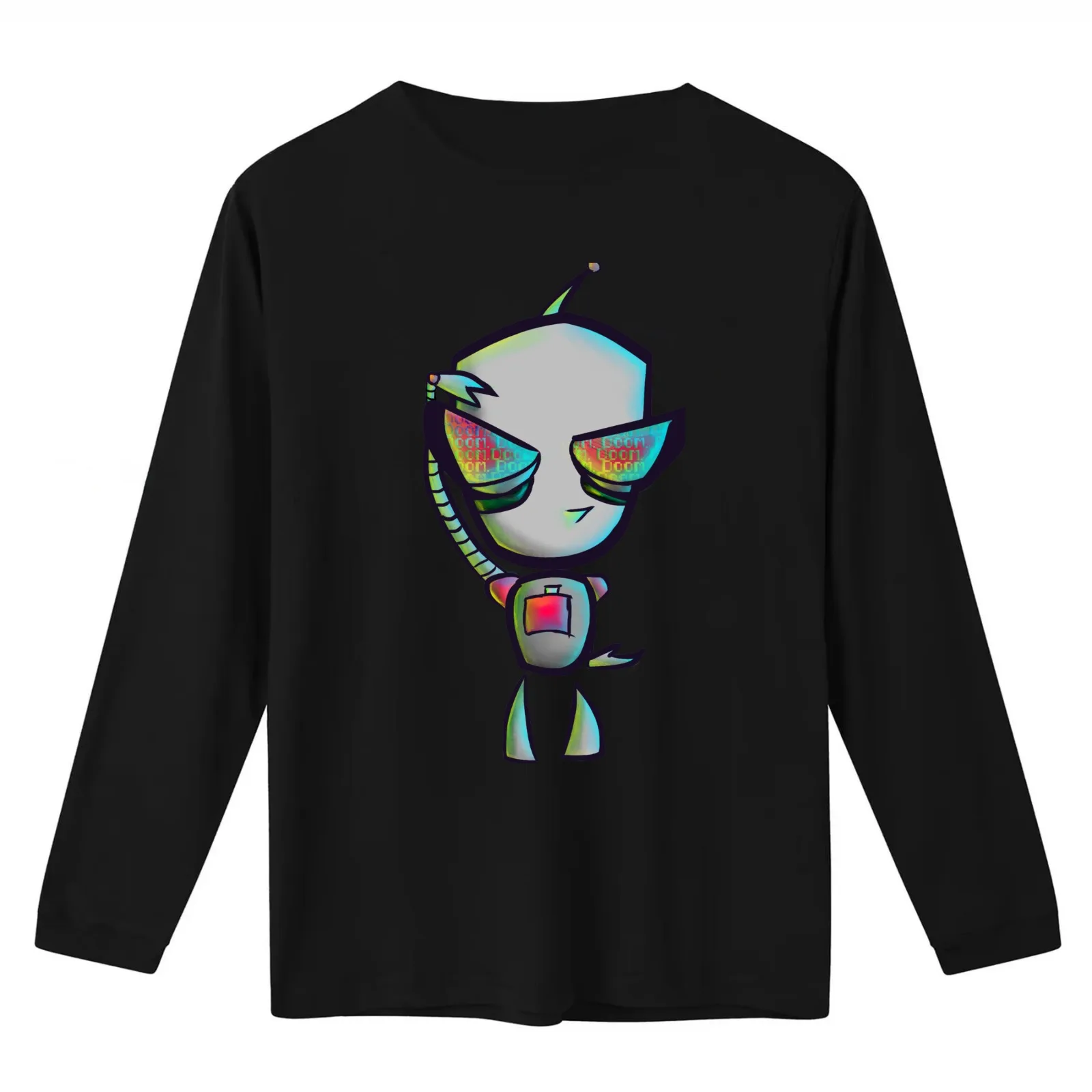 Doom GIR T-Shirt Summer Casual Cotton Tee Oversized Streetwear Tops Vintage Graphic Print Loose Fit Short Sleeve