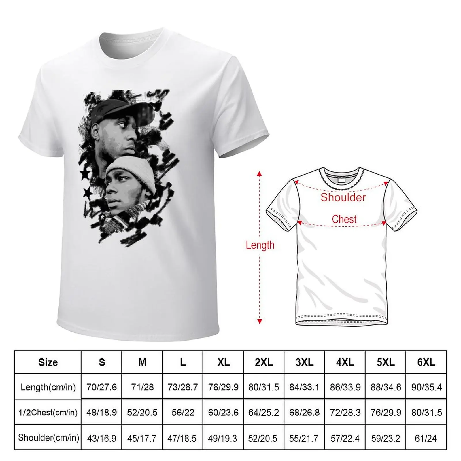 black star mos def print talib T-shirt shirts graphic tees tees quick drying boys whites mens champion t shirts