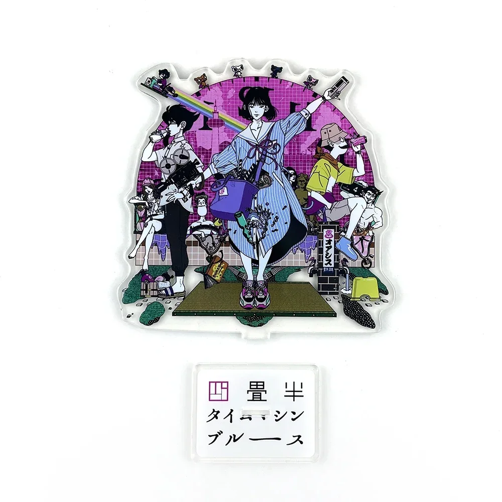 Machine Blues Watashi Akashi Ozu Seitarou Ryouko Masaki acrylic standee figurines desk decoration cake topper