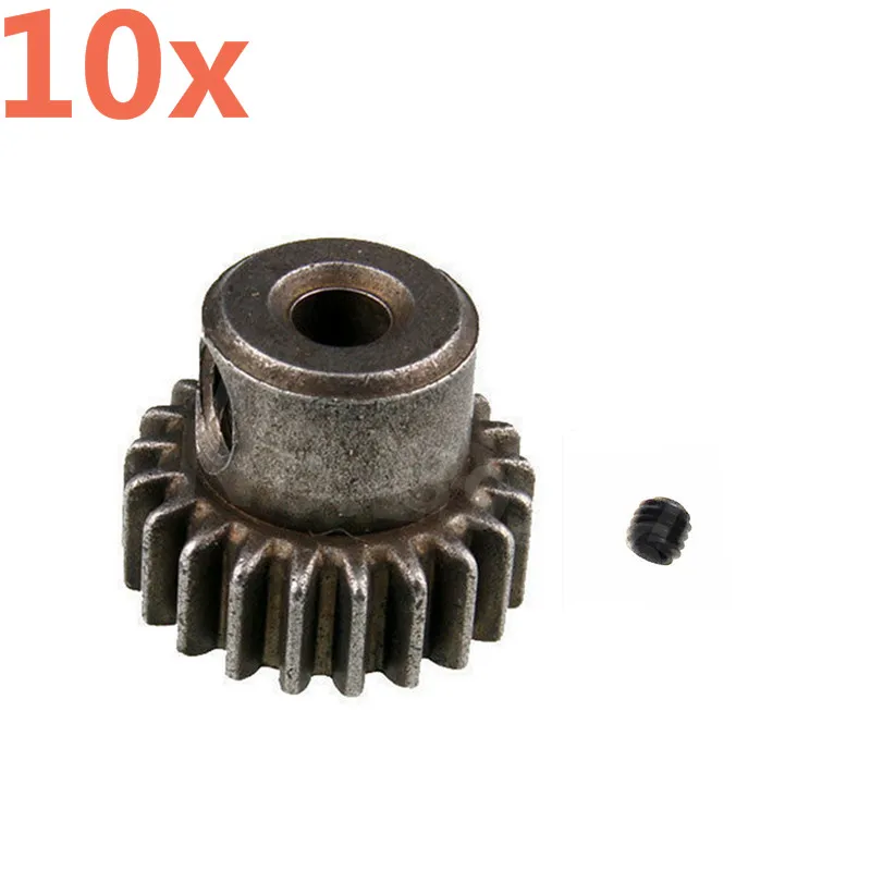 10Pcs/Lot Motor Gear 17T 11119 HSP Spare Parts Hexagonal Socket Nut For TRAXXAS HPI Himoto 1/10 Scale Models RC Car