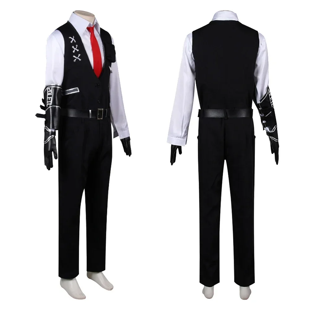 Anime Limbus Company Fato de Cosplay Masculino, MeurSault Fantasia, Disfarce, Fantasia, Roupas de Halloween, Interpretação, Fantasia, Trajes Masculinos