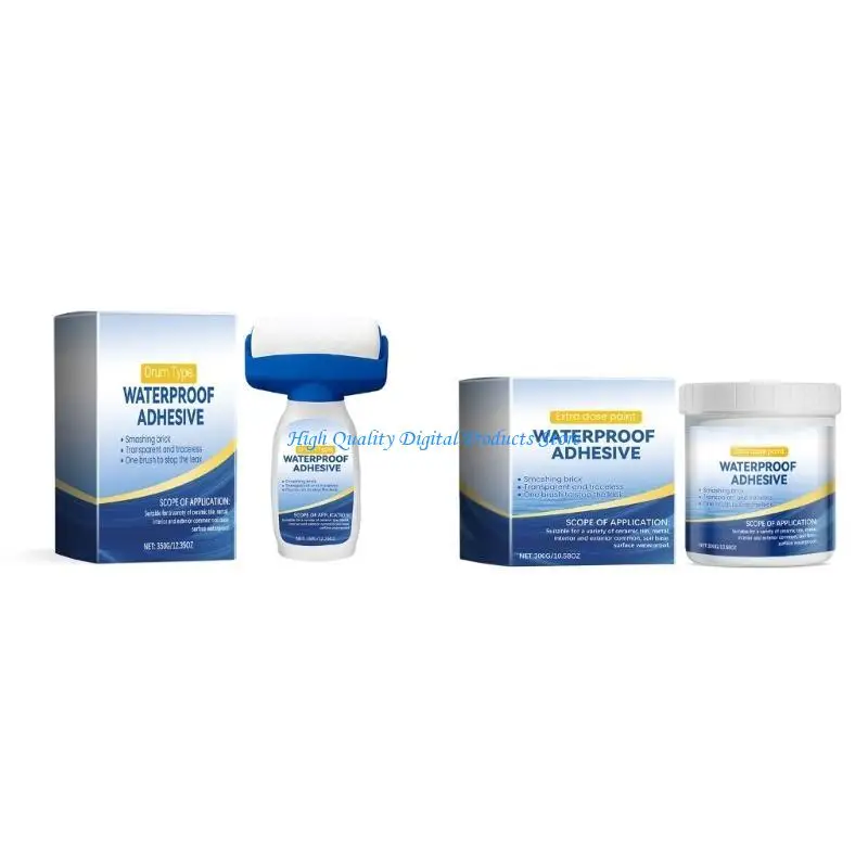 

U2JE Clear Waterproof Sealant, Easy to Apply Leakage Resistant Invisible Coating Agent Waterproof Insulating Sealant