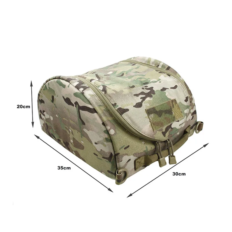Bolsa táctica para casco rígido de gran capacidad para exterior - imagen 5
