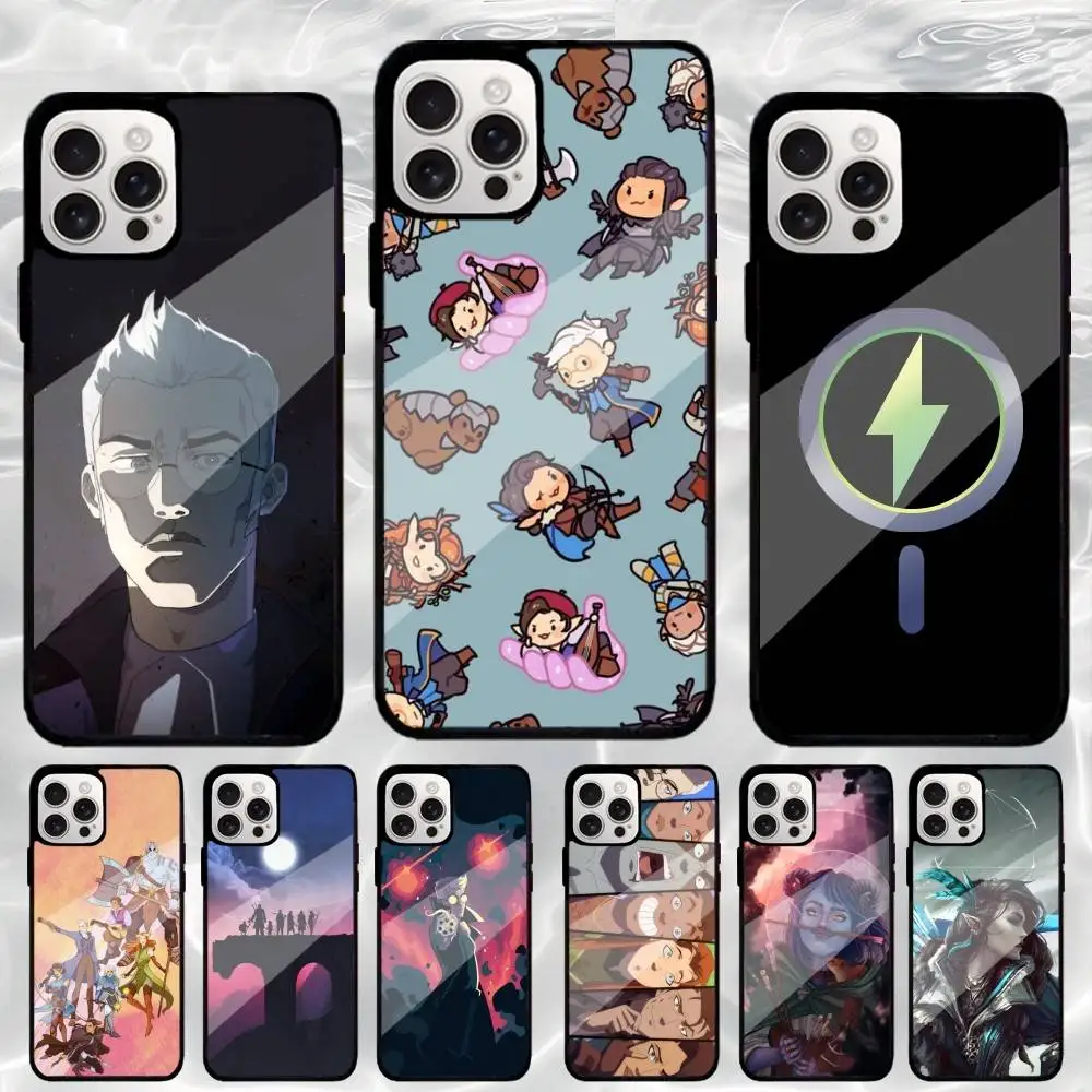 حافظة هاتف L-Legend V-Vox M-Machina لهاتف iPhone17,16,15,14,13,12,11 Plus، Pro Max Magnetic للشحن اللاسلكي Magsafe