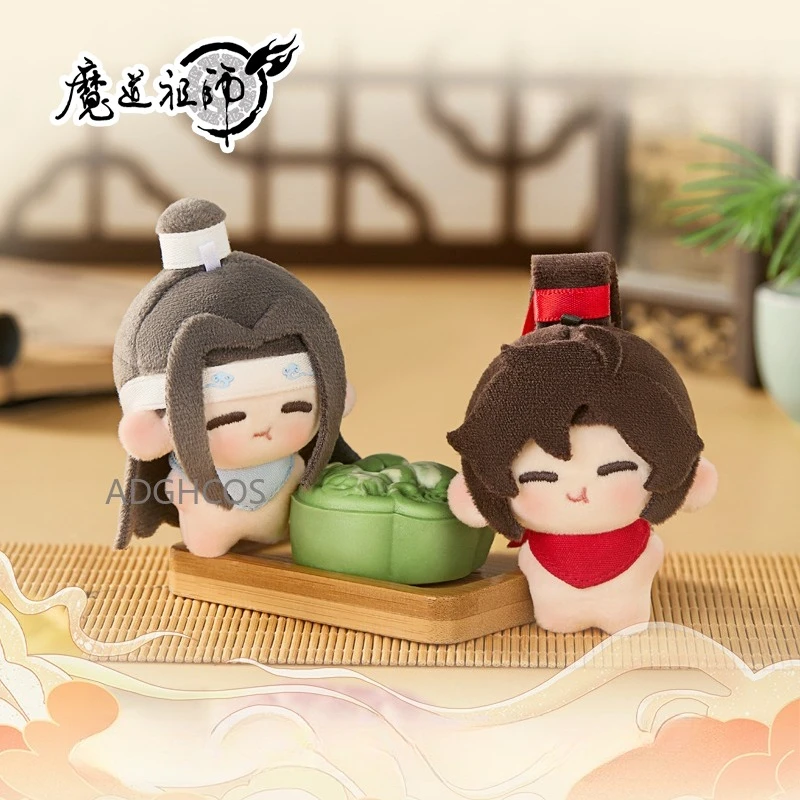 

Плюшевая кукла Mo Dao Zu Shi 5 см: Лань Ванцзи, Вэй Усянь, Цзяо Цзяо, Ду Дин. Мягкая плюшевая фигурка из серии, подарок для фанатов, подвеска для сумки.