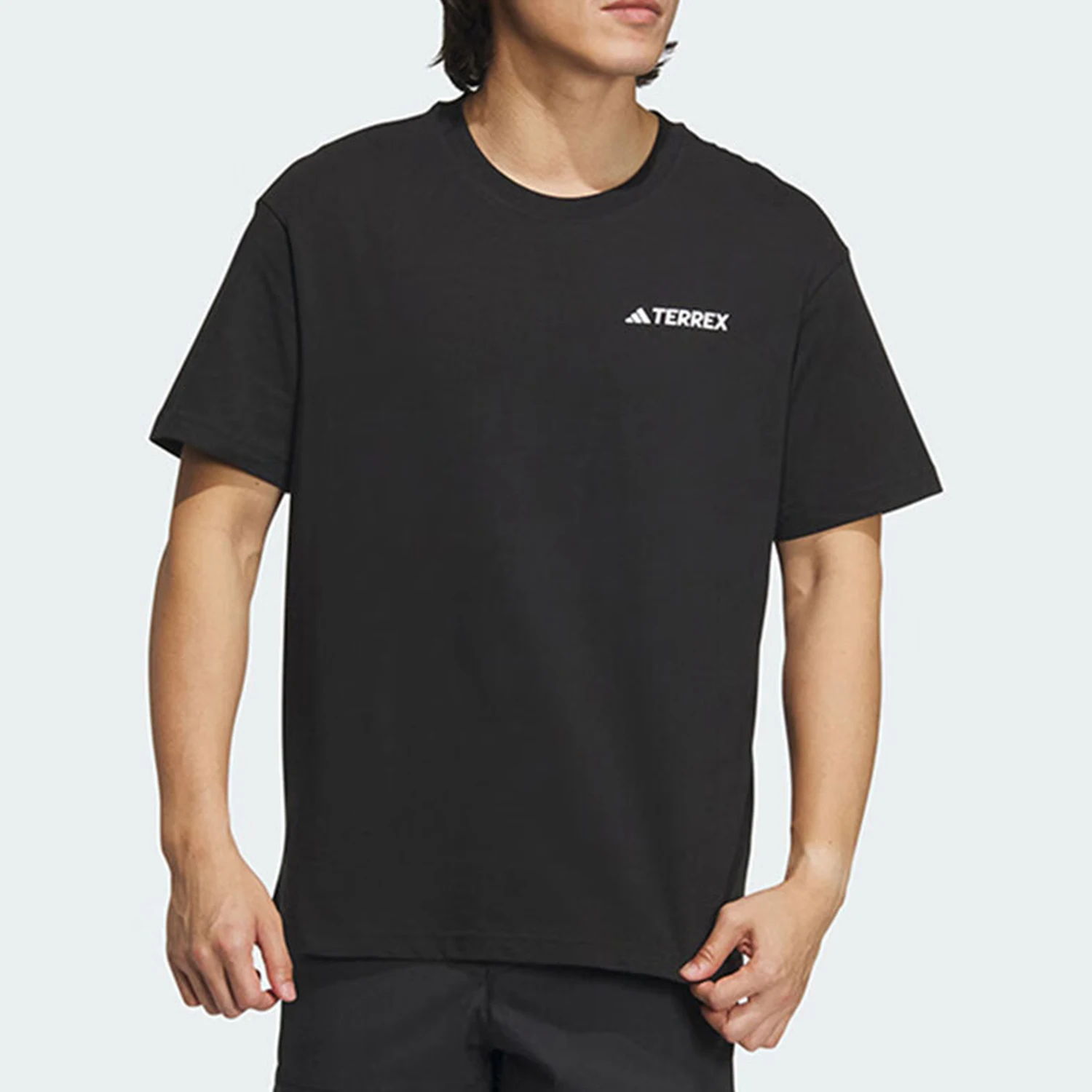 

Adidas genuine TERREX men's casual breathable daily short sleeved T-shirt IC1945