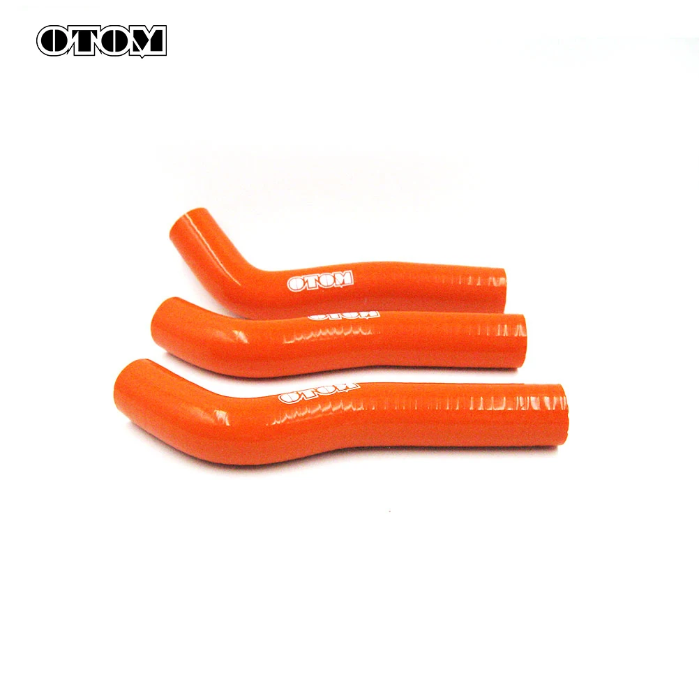 OTOM 250cc Motorcycle Silicone Radiator Coolant Hose Water Pipe Kit For KTM SXF250 2007-2010 XCF250 XCFW250 2008-2011 Dirt Bikes