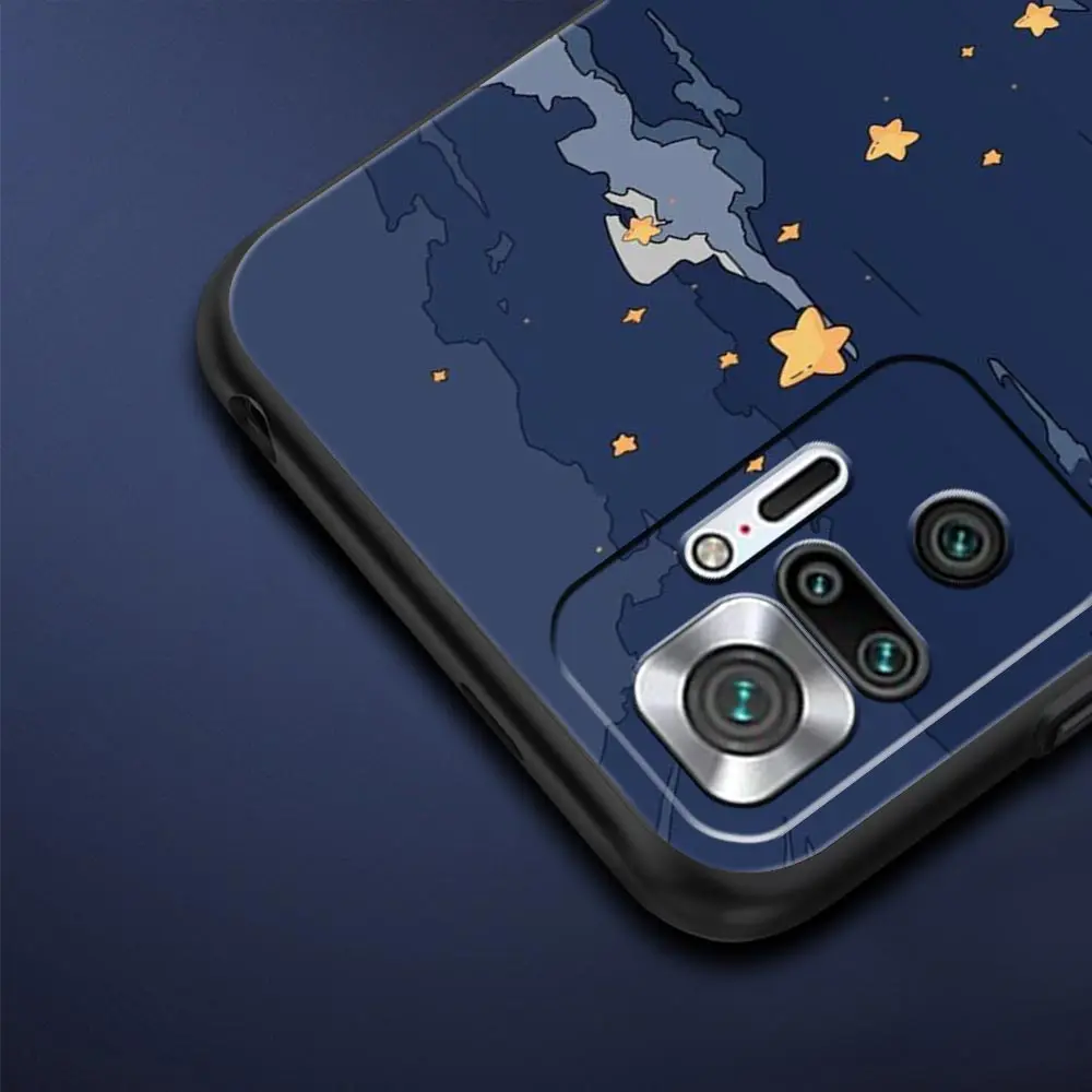우주 비행사 만화 케이스 Xiaomi Redmi Note 12 11 10 9s Pro 7 8 9 8A 9A 9C 8T 9T 4G 5G K40 게임용 전화 커버 실리콘