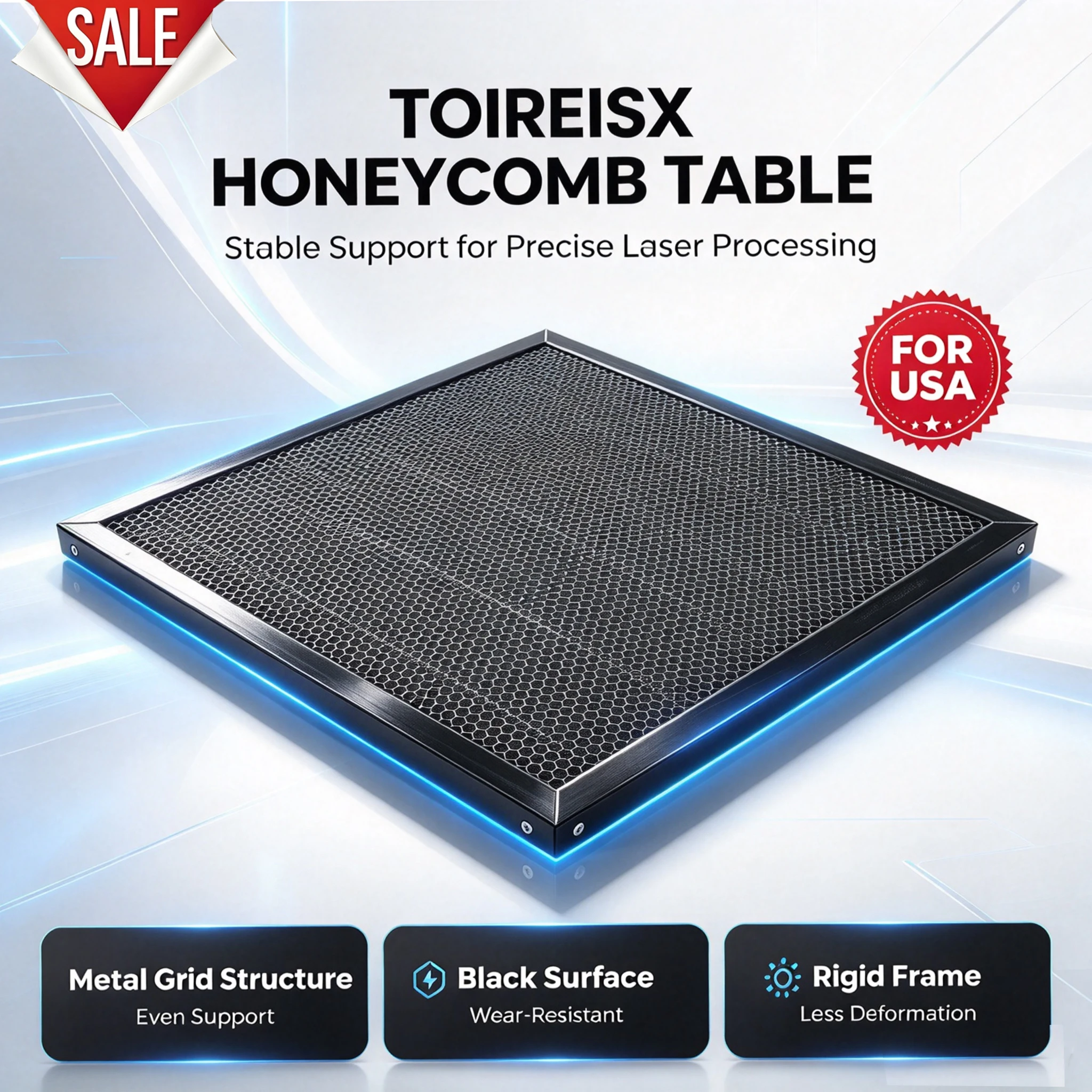 Лазерный стол с сотовой структ – обзор и цена Honeycomb Laser Bed