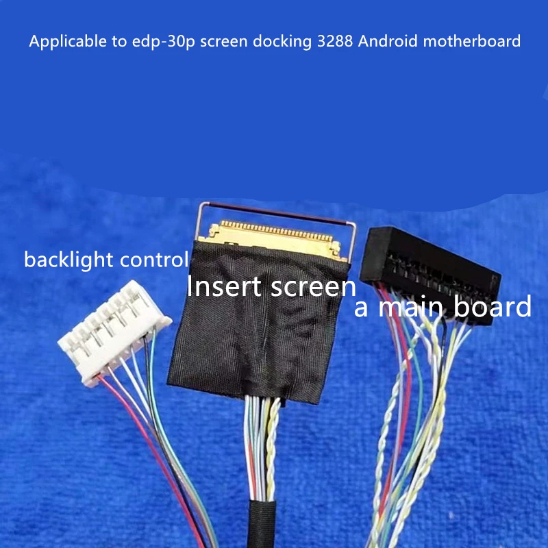 EDP screen cable For 30p screen docking 3288 series smart motherboard, please check the definition