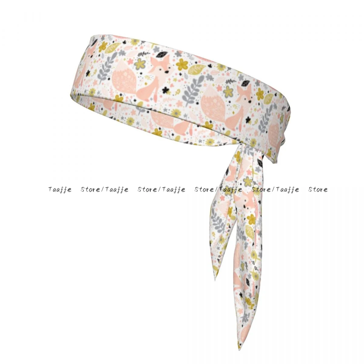 

Sports Headband Head Tie Sweet Fox Bandana Sweatbands Yoga Tennis Headwrap for adult