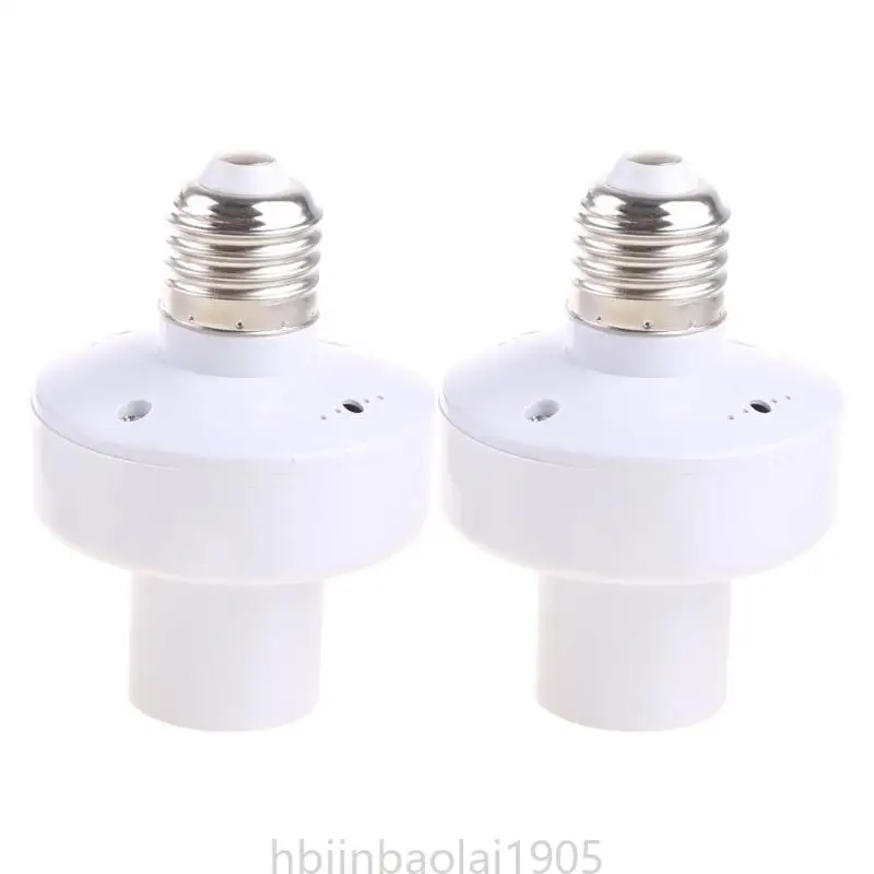 Description Picture 3 of itemE74E 4Pcs Wireless Remote Control Light E27 Lamp Bulb Holder Cap Socket Switch New