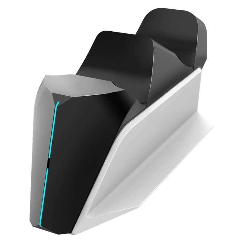 Stacja ładująca dwoma kontrolerami 9 diodami LED do mat antypoślizgowych i wskaźnikami LED H7JF