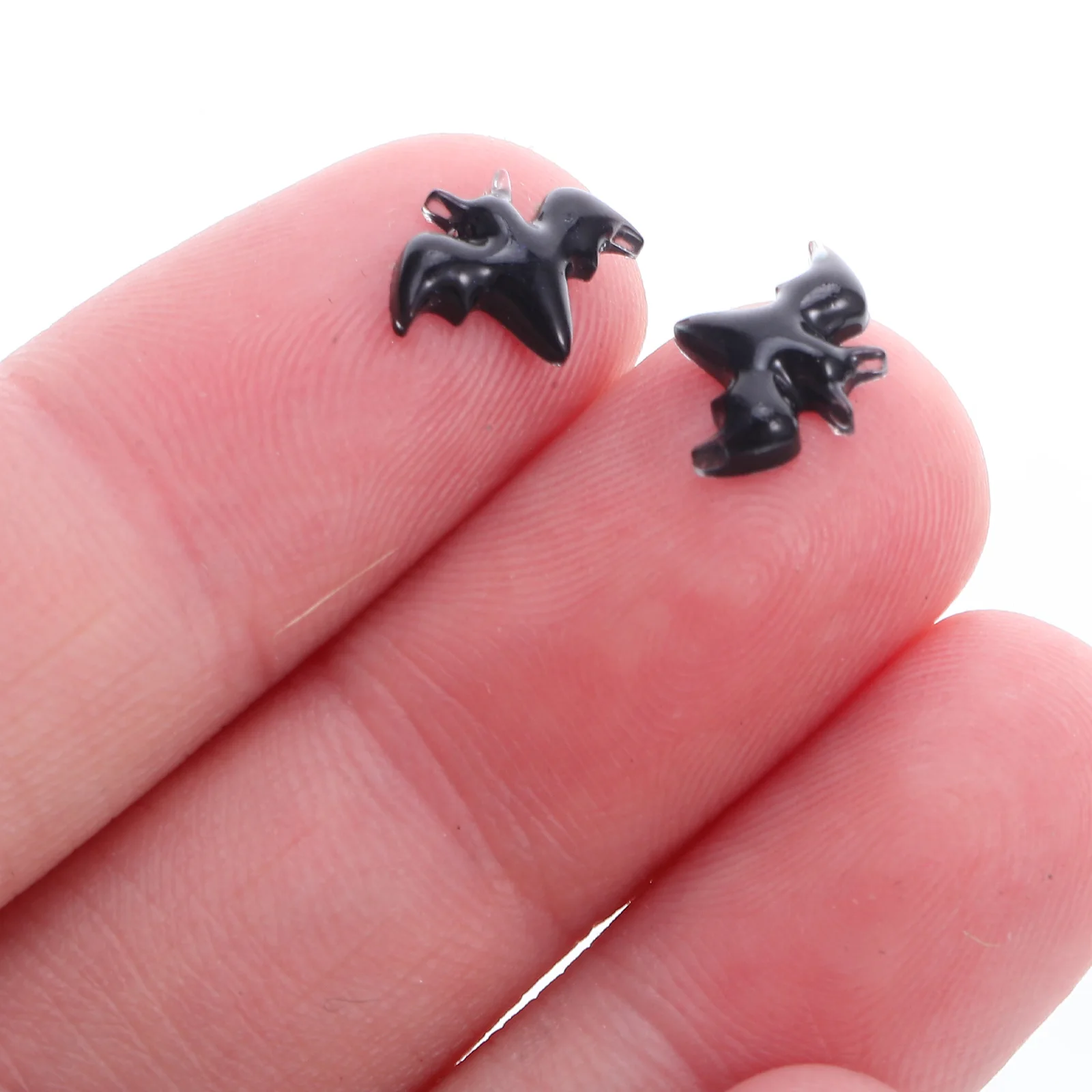 

300 Pcs Animal Jewelry Halloween Manicure Charms DIY Nail Decoration Art Resin Creative Decors