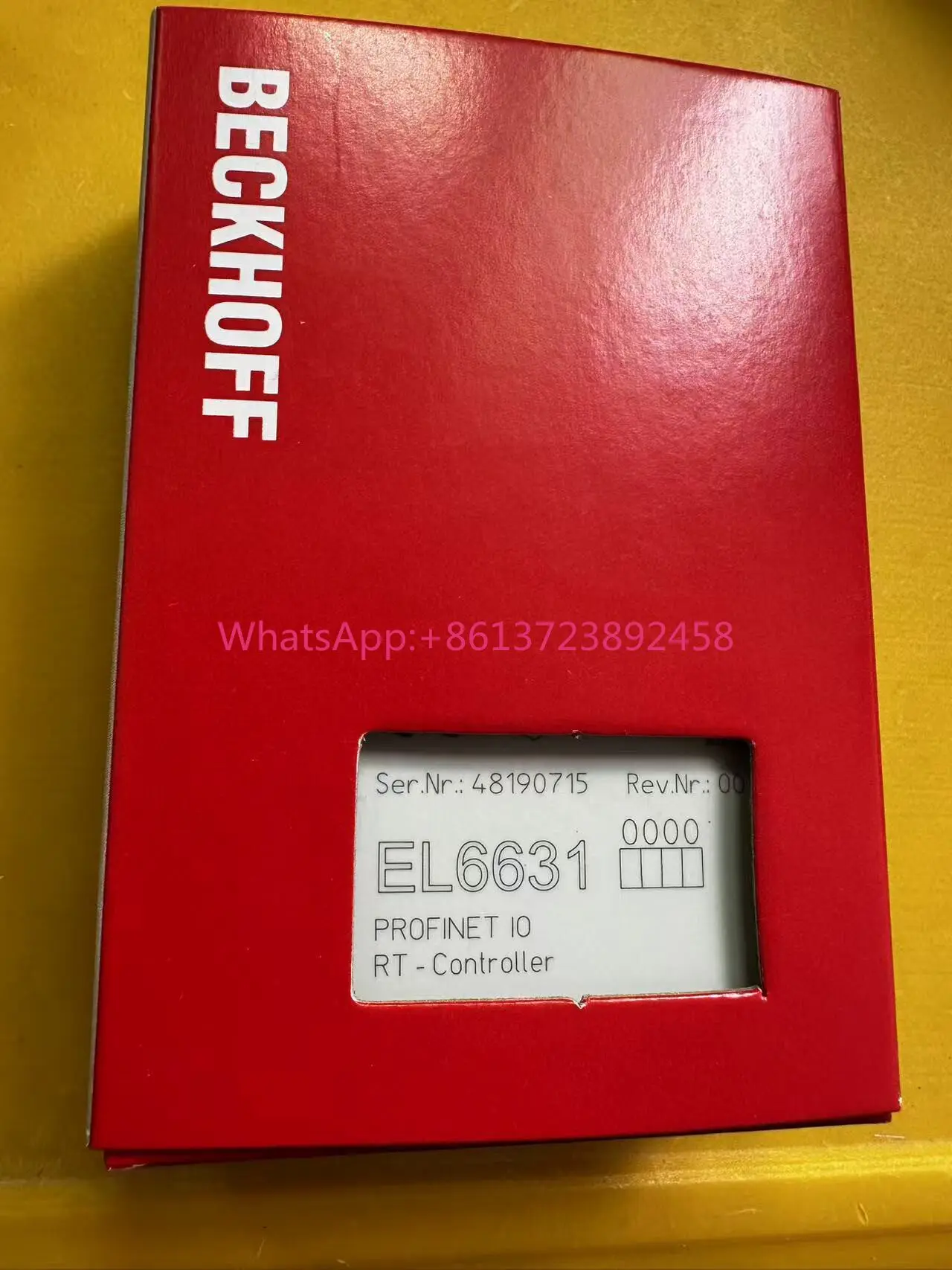

Beckhoff module EL6631 brand new and original high quality
