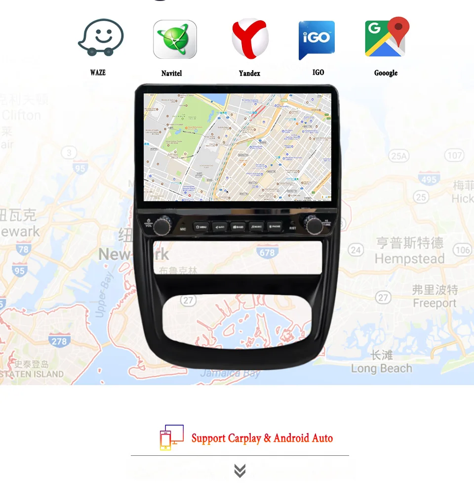 Android 14 8G Ram Car Radio Video DVD Player Navigation GPS For Renault Duster 2010 - 2015 Car intelligent systems 4G Lte Wifi