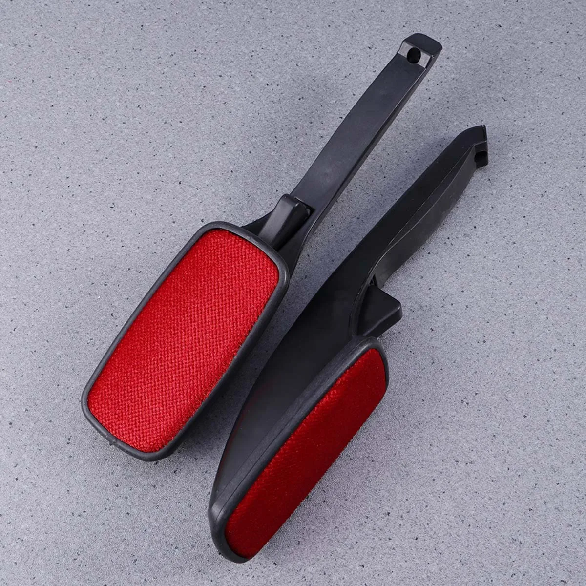 

2 PCS Hair Removal Device Pet Remover for Carpet Tool Lint and Dust Rotatable Mini Black Clothes