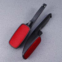 2 PCS Hair Removal Device Pet Remover for Carpet Tool Lint and Dust Rotatable Mini Black Clothes