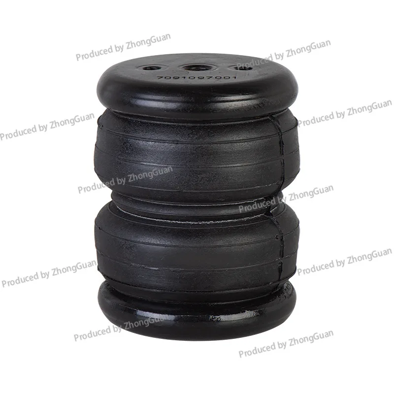 Retrofit, Air Suspension 97mm Truck Shock Absorber Rubber Airbag, Single Port 1/4 