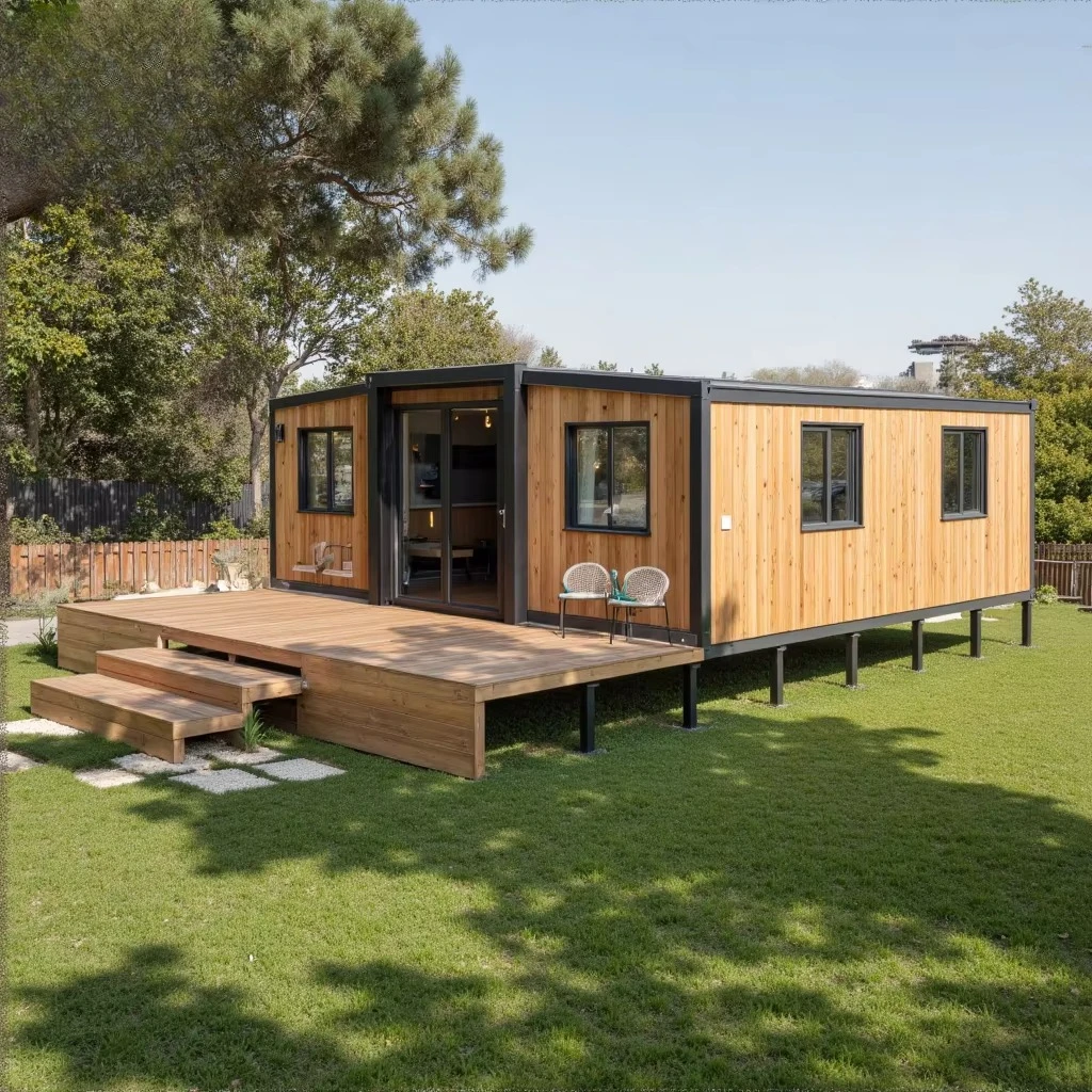 Ready to Ship Mobile Module Expandable Folding Tiny Home Container Cabin Houses for Sleeping Hotel and Shop