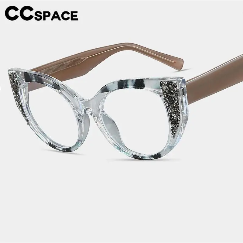 R57510 Trendy Spring Hinge Reading Glasses Women Casual Optical Presbyopia Eyeglasses Diopter +50+100+150+200+250+300+350