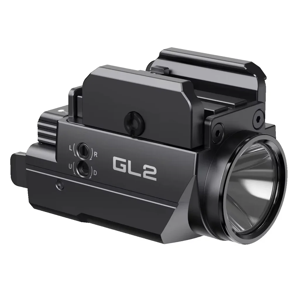 GL2 2-in-1 Tactical Flashlight 1000 Lumens H351D LED Hunting Light Quick Detach Fit Multiple Rails
