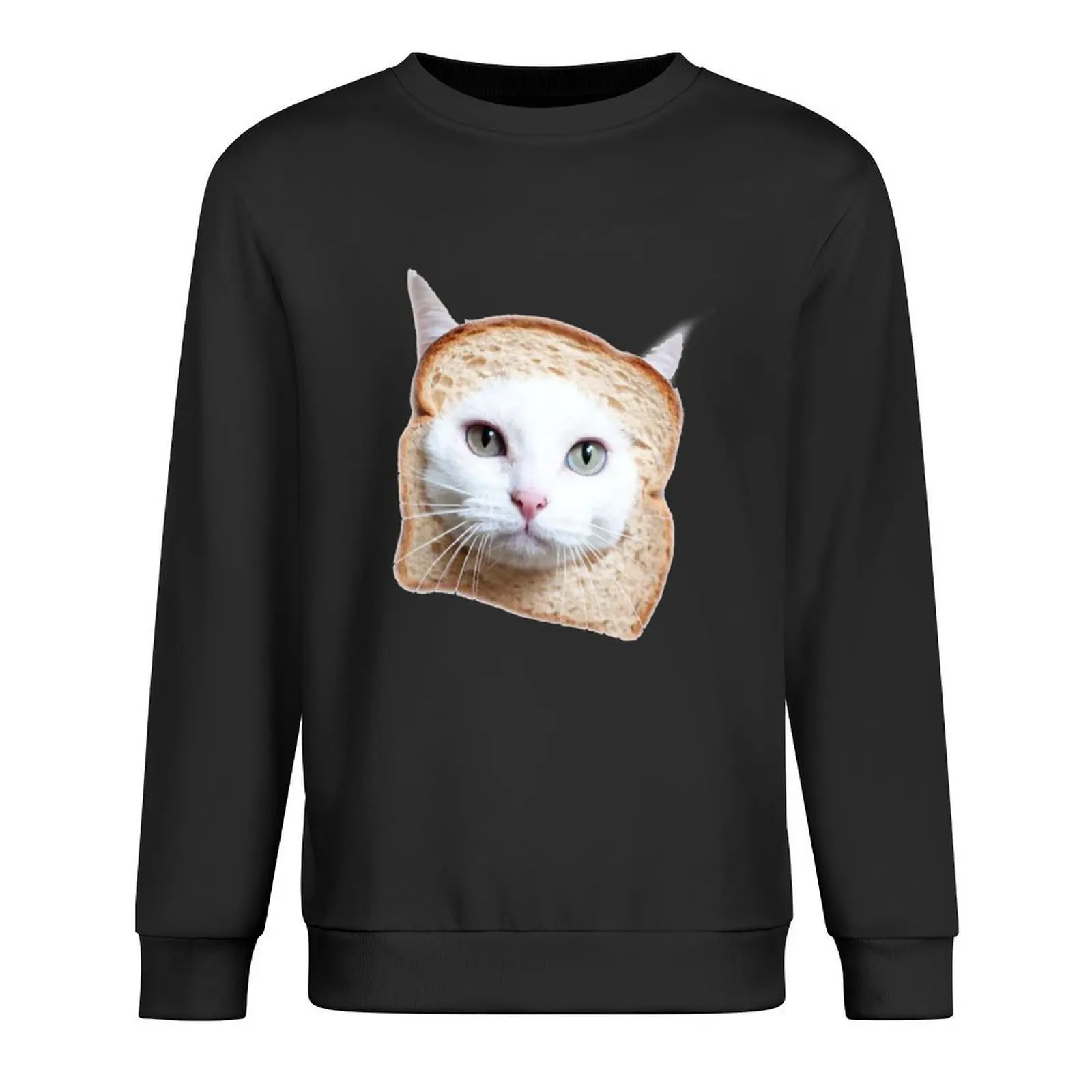 

Bread Cat Pullover mens designer clothes clothes for men men's winter sweater aesthetic clothing hooded sweatshirt
