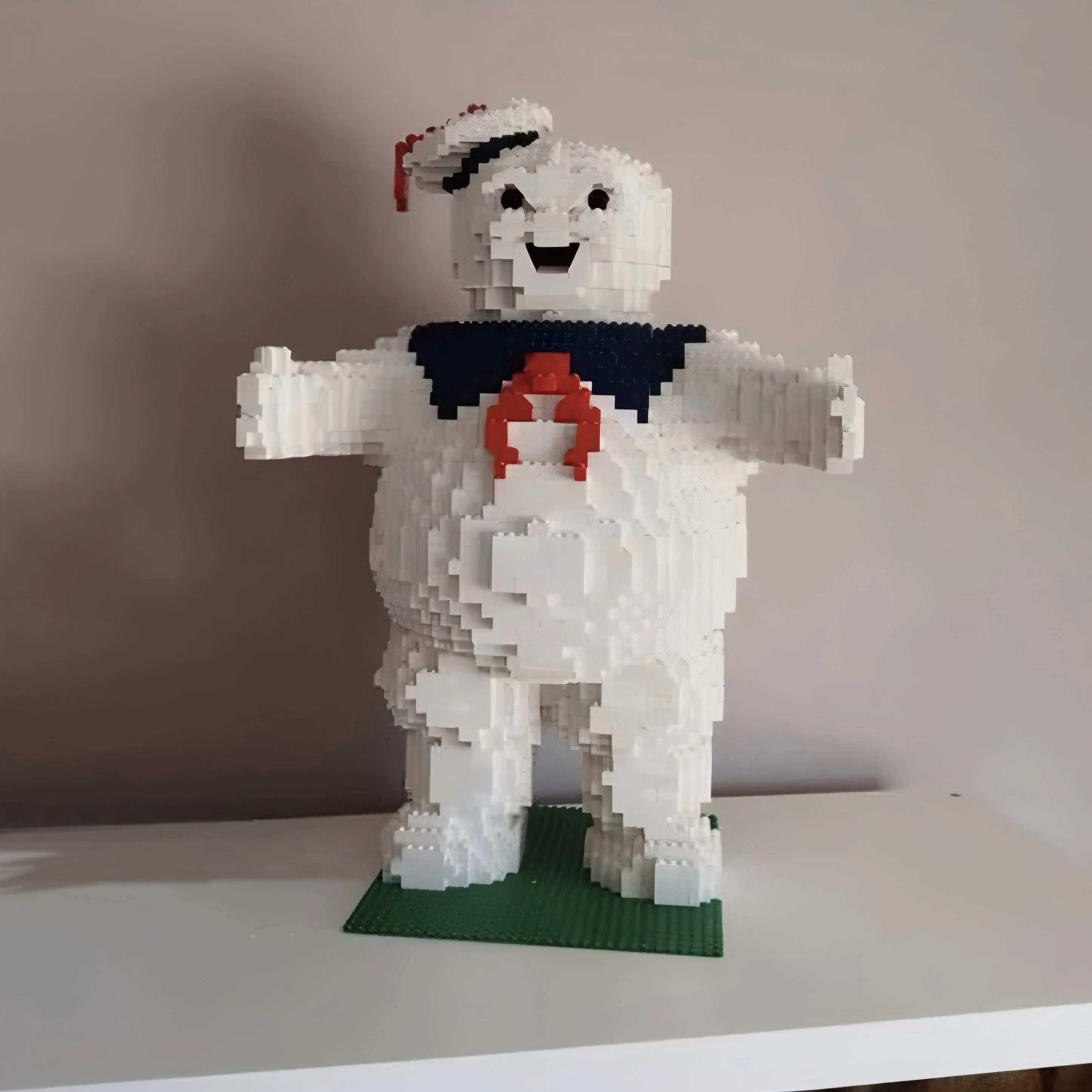 MOC New Large Scale Stay Puft Marshmallow Man Building Blocks Set For Ghostbustered Snowman Bricks Toys Children Birthday Gifts