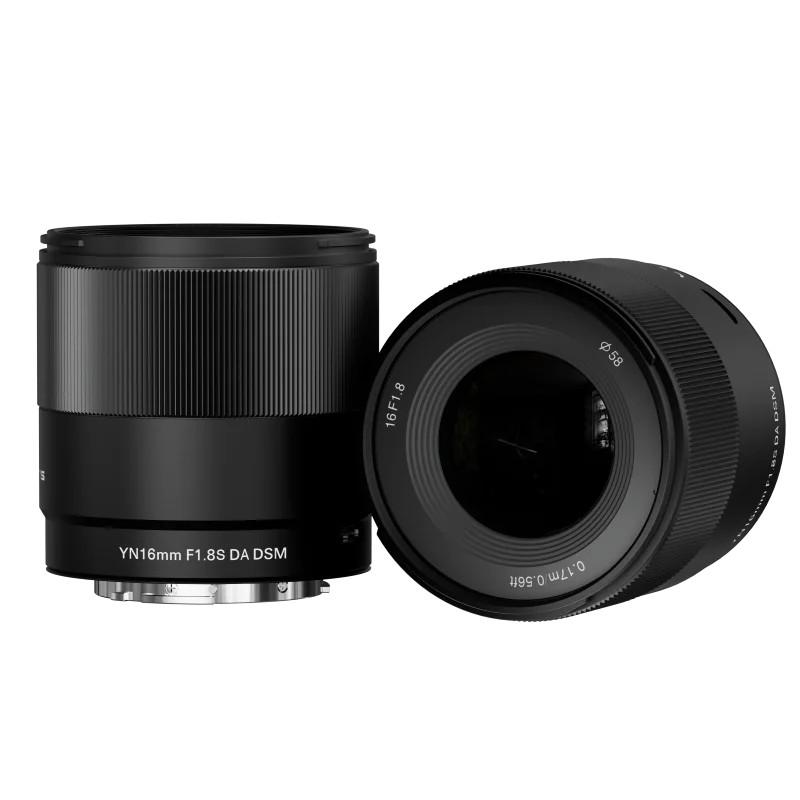 

YONGNUO YN16mm F1.8S DA DSM Camera Lenses 16MM Large Aperture Wide Angel Prime Lens for Sony E Mount