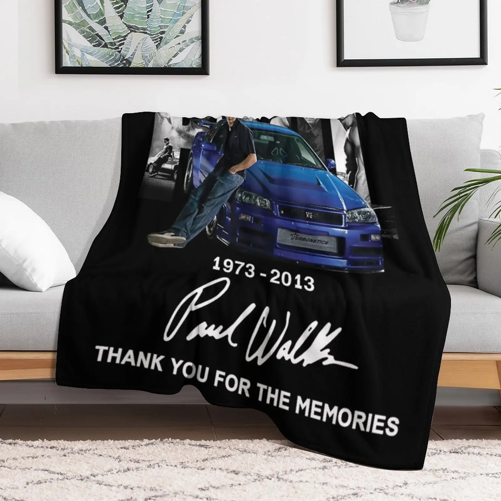 1973-2013: Remembering Páúl Wálkér and His Impact Throw Blanket