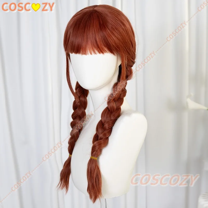 Peruka Cosplay Agnes Damska Syntetyczna Peruka Personalizowana Peruka na Halloween Boże Narodzenie Imprezę Rekwizyty do Odgrywania Ról