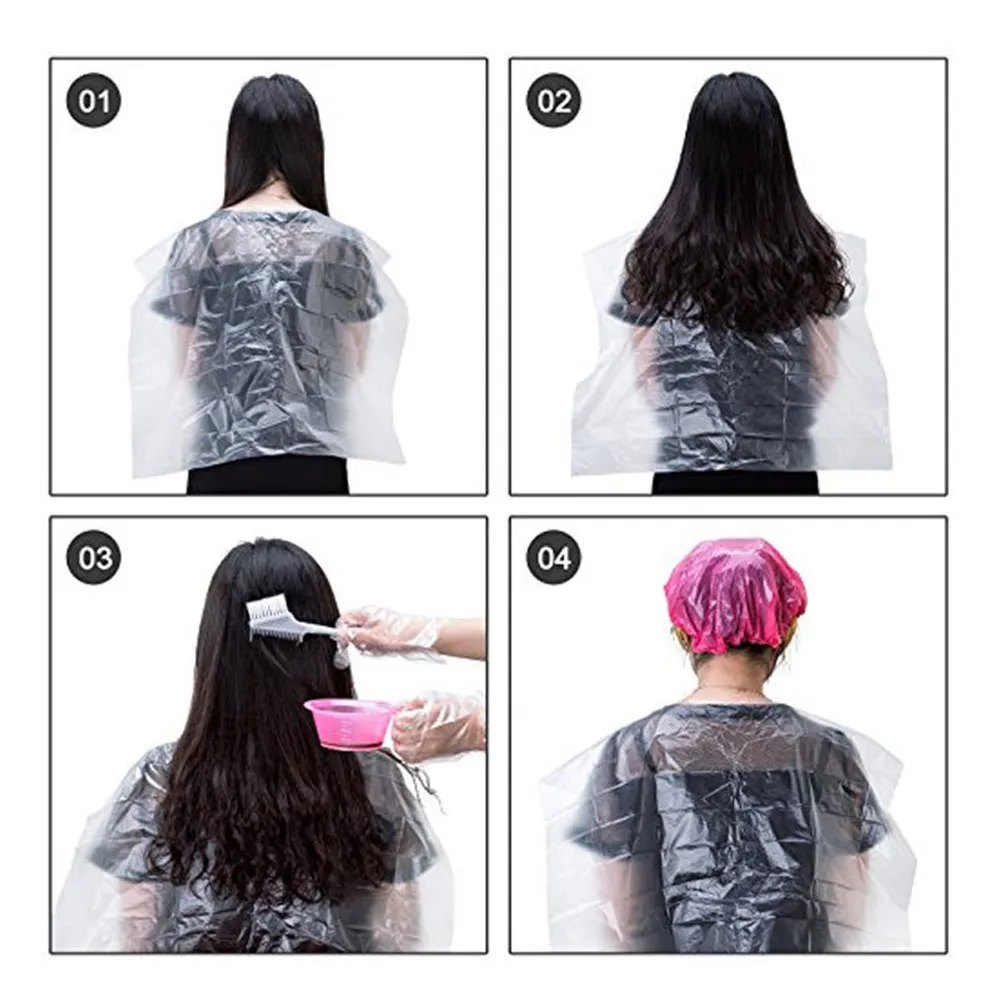 

13Pcs Hair Dye Kit Professional Salon Grade Home Hair Coloring Tools Reusable Bowl Disposable Gloves No Mess Tinting Set