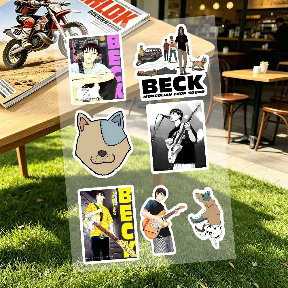 Beck Anime Motorcycle Decal Sticker Kit Reflective Graphics For Helmet Tank Fairing Body Custom Bike