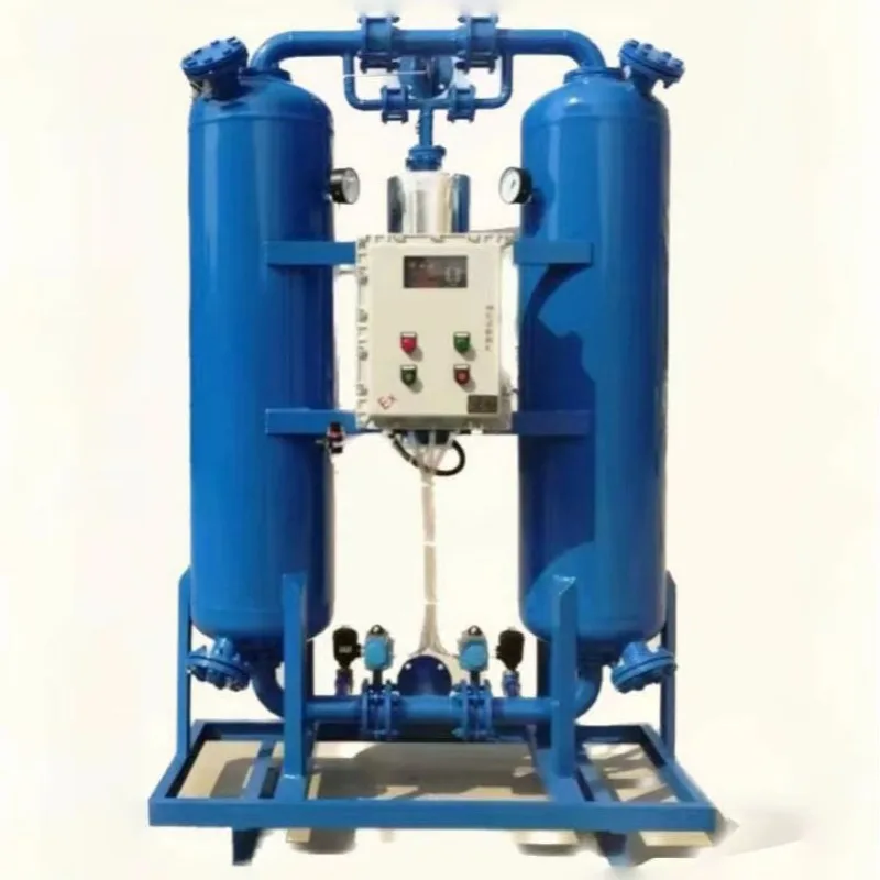 Zero air loss compression heat suction dryer No heat micro-heat regeneration Adsorption dryer Efficient water removal