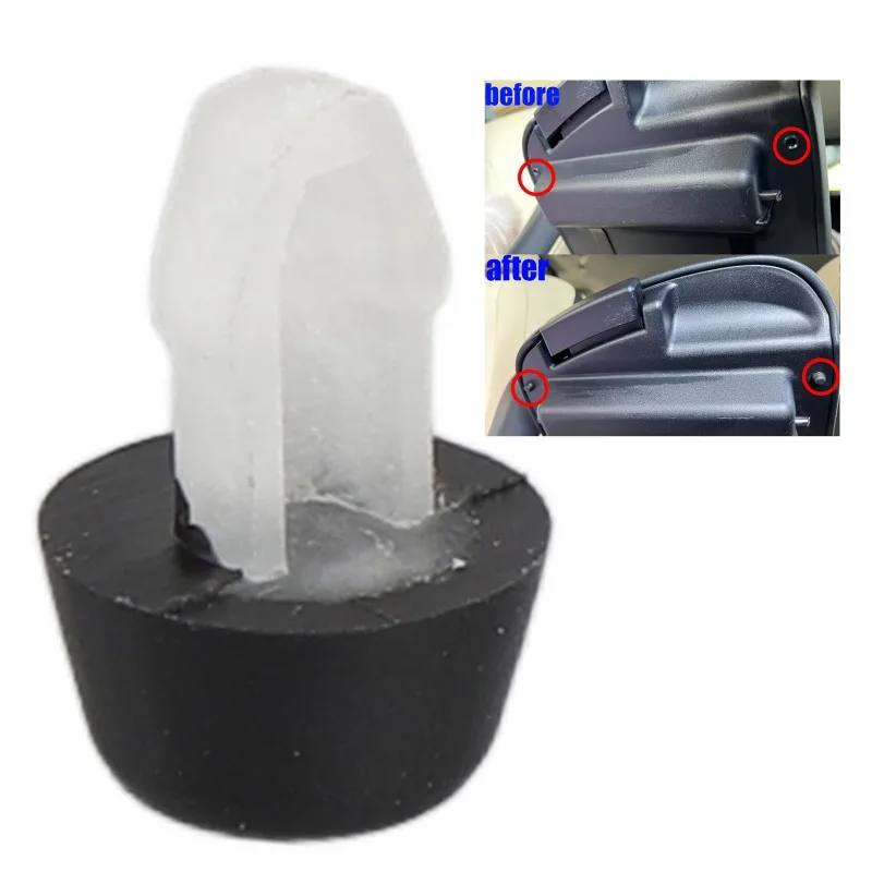 Car Center Console Storage Box Console Armrest Cover Limiter Cushion Clip For Toyota Land Cruiser Prado 120 LC120 2003-2009