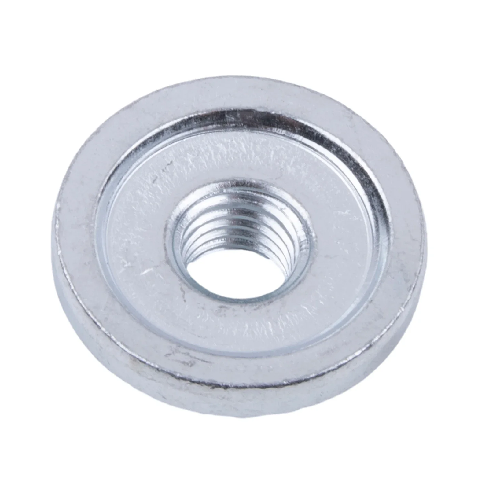 Hexagon Nut Angle Grinder Nut 1PC Angle Grinder Accessories Portable Pressure Plate Silver Stainless Steel Anti-wear