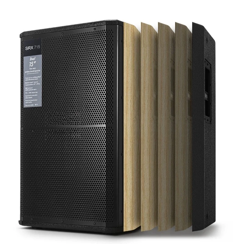 SRX725 Single Dual 15 Inch Professional Full Range Speaker Outdoor Performance Wedding Stage KTV High Power Sound System