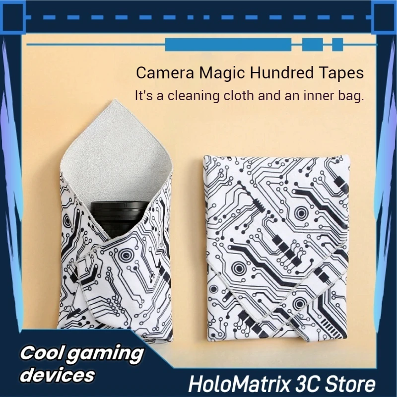 

Camera Inner Bag Handle Bag Self Adhesive Magic Folding Cloth Storage Protective Cloth Ipad Mobile Phone Tablet Suitable