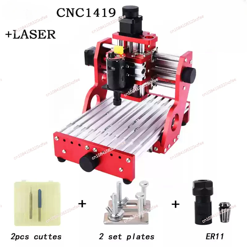 CNC1419 all metal frame desktop engraving copper aluminum metal engraving machine CNC engraving machine