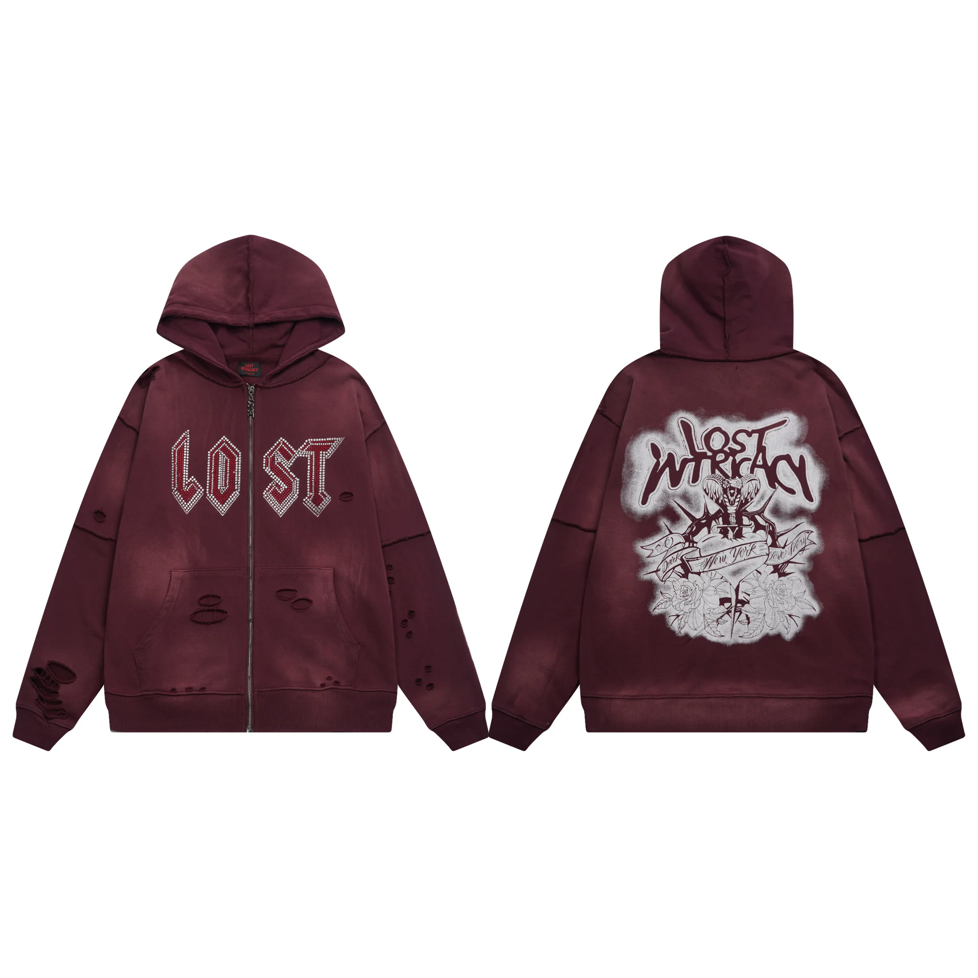 Lost intricacy the rhinestone - Streetwear Brand Los Angeles ulasan dan harga