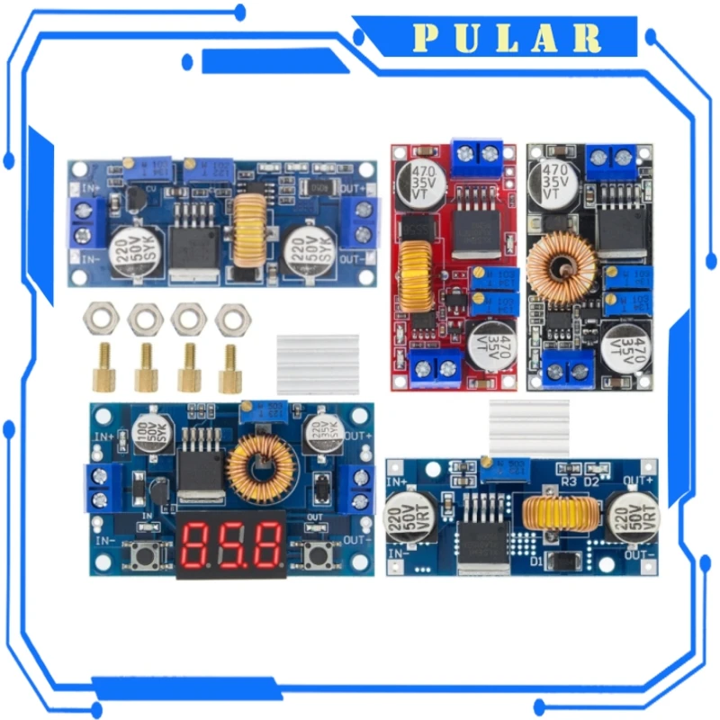 PLR 5A DC to DC CC CV Lithium Battery Step down Charging Board Led Power Converter Lithium Charger Step Down Module XL4015